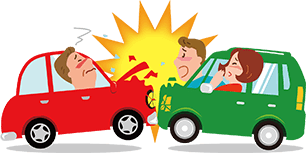 自動車同士の事故・自損事故